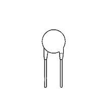 Walsin SL501180J050B20C5P Ceramic Disc Capacitors CAP SL 18 pF 5% 500V 5LS 20LL Bulk