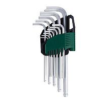 SATA 09106 12PC. LONG ARM BALL POINT SET (SAE,1/16-3/8 inch)