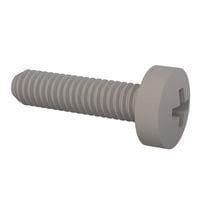 Essentra Components 50M025045G020 Phillips Fillister Phillips Screw,M2.5 X .45 Thread,20mm Lg