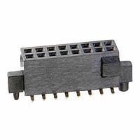 Harwin M50-4300845 Receptacle 08+08 DIL SMT GOLD VERTICAL SOCKET