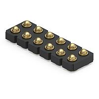 Mill-Max 817-22-012-30-001101 Spring-Loaded Spring-Loaded Hdr,2R Vert Mount, SMT, 12