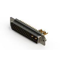 EDAC 627-43W2222-4NA Mixed Contact D-Sub Connectors Vertical Combo Dsub