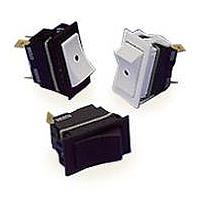 Carling Technologies LS1511-10-WH-WH-012 Rocker Switches SP ON-NONE-OFF RED