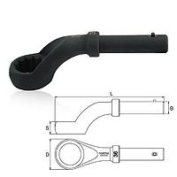 TOPTUL AAAV2424 Single Ring Wrench 45° Offset (45° Offset)