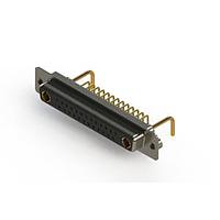 EDAC 630-27W2250-1N2 Mixed Contact D-Sub Connectors Right-angle Power Combo D-Sub Connector