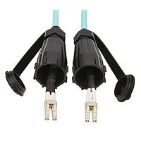 Tripp Lite N820-01M-IND Fiber Optic Cable Assemblies IP68 10G LCLC MM FBR CBL,1M