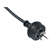 Qualtek Electronics 373008-08 AC Power Cords INTL/.8m 3x1.0 10A AS3112/AUST WHITE