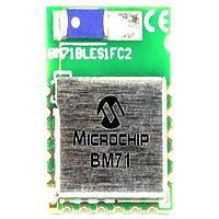 Microchip Technology BM71BLE01FC2-0B04AA USB Adapter Bluetooth BLE Module, Unshielded, No Antenna, 6x8mm, Industrial Temp