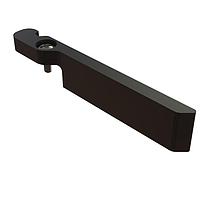Wakefield Thermal 452E-200URB-JT Ejectors Ejector, 2" L, 6061-T6 Aluminum, Right Hand, Black Anodize, Injection, Thick