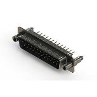 EDAC 627-M25-620-LT6 D-Sub Connectors - Standard Density Vertical Machined D-Sub Connectors