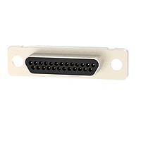 NorComp 580-M25-113L002 Micro-D D-Sub Connectors Male MICRO-D Mini D-Sub 25 Position Straight Vertical Solder