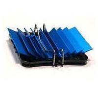 Advanced Thermal Solutions ATS-50310P-C1-R0 Component maxiFLOW Heat Sink with maxiGRIP Attachment, T766, Blue-Anodized, 31x31x17.5mm