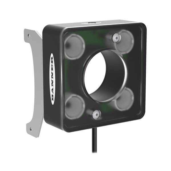 Industrial LED lighting fixture used for machine illumination and inspection tasks