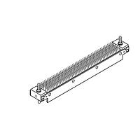 AirBorn RM632-204-171-9300 Connectors 6Row Solder Cup Cble Conn w/Mnt Ears PLUG