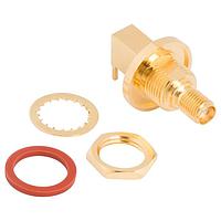 Amphenol RF 901-10352 PCB Connectors SMA RA PCB Jack 50 Ohm