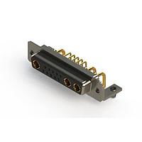 EDAC 630-13W3240-1T3 Mixed Contact D-Sub Connectors Right-angle Power Combo D-Sub Connector