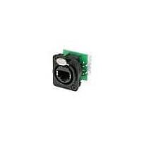 NEUTRIK NE8FDV-YK-B XLR PANEL MT RECEP IDC KRON TERMS