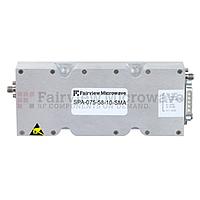 Fairview  SPA-075-58-10-SMA 58 dB Gain High Power High Gain Amplifier at 15 Watt Psat Operating From 7.2 GHz to 7.5 GHz with SMA