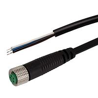 Stewart Connector BC-M8FA4AP01005M Sensor Cables / Actuator Cables M8 FEMALE TO PIGTAIL CABLE  0.5M