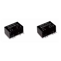 MEAN WELL MDD01M-15 Isolated 10.8-13.2Vin +/-15V +/-4-34mA 1W SIP