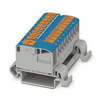 PHOENIX CONTACT 1019558 Distribution Block PTVFIX 6/18X2,5-NS35A BU