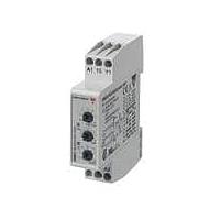 Carlo Gavazzi DMB51CM24 Timing Relays Multifunctions Timer, DIN rail mount, 17,5x81x67,2mm housing, knob selectable function, selectable time ranges 0,1s - 100h, Supply voltage 24-240Vac and 24Vdc, Screw terminals connection, 5A SPDT relay output
