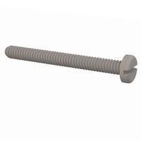 Essentra Components 010256P081 Pan Slotted Pan Slotted Screw, #2-56 Thread, 13/16 Lg