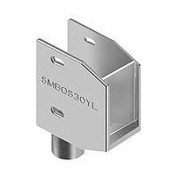 Banner Engineering SMBQS30YL Sensor Hardware Bracket: Heavy-duty die-cast bracket designed for; industrial protection; Replaceable window; M18 vertical mount option; Includes nuts and lock washer; Used with QS30 (DC only)