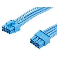 Molex 226196-2082 Discrete Wire Mini-Fit Versa Color-to-Mini-Fit Versa Color ASSY 4.2P DR 150mm Lgth 8 Ckt Blue