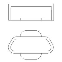 Glenair 000-01-09-163 Dust Cap MICRO D METAL DUST CAP 9S METAL
