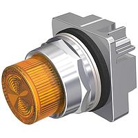 SIEMENS 52PL4X9 Pilot Light OPERATOR,PILOT LIGHT,AMBER,PLASTIC