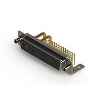 EDAC 630-43W2250-2NE Mixed Contact D-Sub Connectors Right-angle Power Combo D-Sub Connector