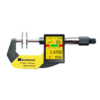 MICROTECH 110780258 Disk computerized micrometer (0-25mm/ 0-1”)