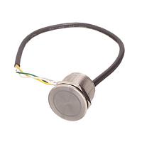 Bulgin MPZI022/F/BL/24/L Sealed LED illuminated stnlss steel on/off