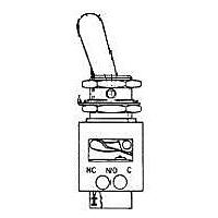 Honeywell 32AT2 Toggle Switches Toggle SW DPDT 3POS SOLD TERM STD LVR