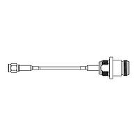 Molex 89761-9040 RF Cable Assemblies N J BLK RM STR IP68/SMA P STR/ LMR100A