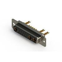 EDAC 628-13W3622-1N1 Mixed Contact D-Sub Connectors Vertical Combo Dsub