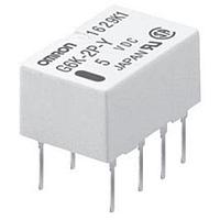 Omron Electronics G6K-2P DC3 Miniature ThruHole NoLtch 2.54 DPDT 3VDC 100mW