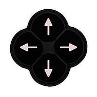 Eaton M22S-D4-S-X7 4-Way Button BLK 4-WAY PB BLK-BZL ETCHED