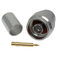 Radiall R161075000 Connectors N / STRAIGHT PLUG FULL CRIMP TYPE CABLE 10/50 S