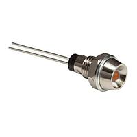 BIVAR MPR5AD Indicators 5mm Amb LED Dif Lens Mtl Panel Mnt Ind.