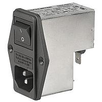 Schurter 4304.4028 Inlets FKI2-50-4/M80 APPLNC INLET FILTER 4A