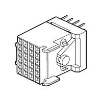 Amphenol FCI 85922-101LF Receptacles MTR 4R SIG RECEP STR