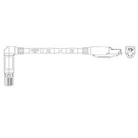 Molex 1303010007 Cat 5 ENET MA/MA IND ST/90EX-R 2M