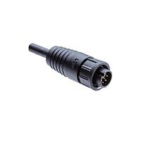Amphenol LTW 1BB-03BFMM-LL7A02 Sensor Cables / Actuator Cables Ceres, Standard Size, Plastic, 10A, 03 pins, Female Connector, Male Contact, Straight, 2 Points Lock, Overmolded, Length 2000mm, IP67