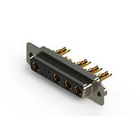 EDAC 628-9W4-622-2N2 Mixed Contact D-Sub Connectors Vertical Combo Dsub