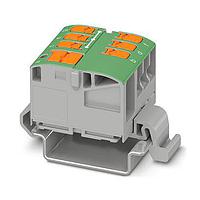 PHOENIX CONTACT 1019545 DIN Rail Terminal Blocks PTVFIX 6/6X2,5-NS35A GN