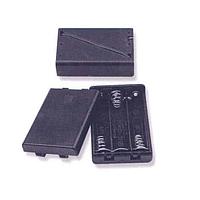 Eagle Plastic Devices 12BH431B/C-GR Battery Holders 3 AAA SNAPS W/COVER