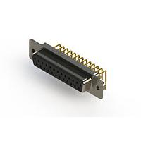 EDAC 630-M25-640-BN2 D-Sub Connectors - Standard Density Right Angle D-Sub Connector