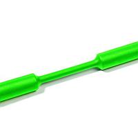 HellermannTyton 309-65292 Tubing Heat Shrink Tubing, 4' Long Stick, 2:1 Shrink Ratio, 1/4", 6.4/3.2 Dia, PO, Green, 15/pkg